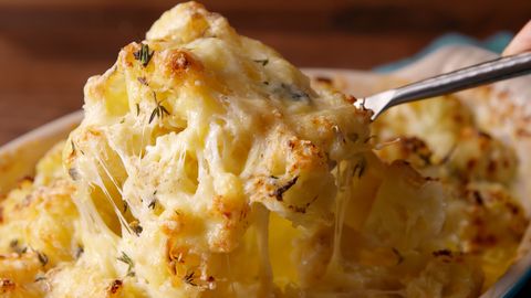 preview for This Cheesy Cauliflower Bake Is The Low-Carb Side Everyone Will Love