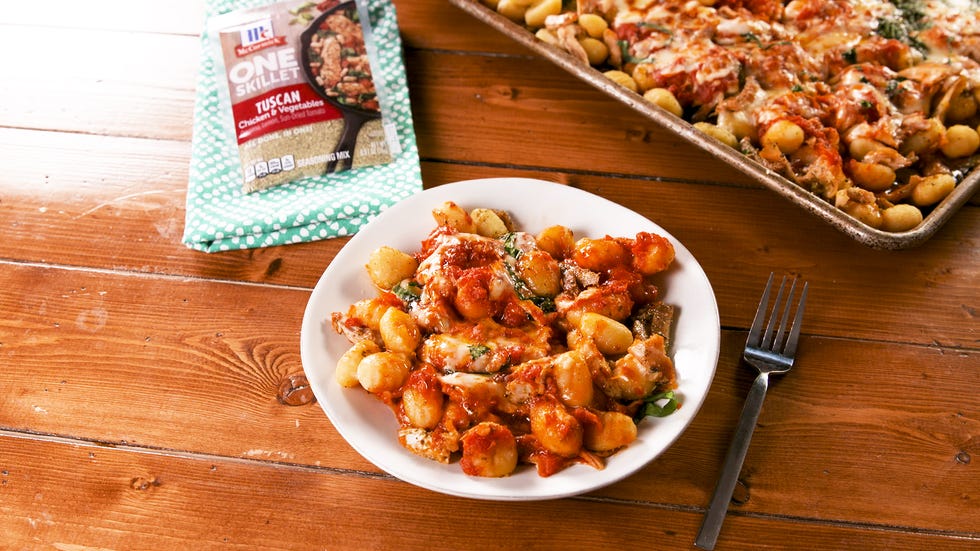 cheesy chicken parm gnocchi