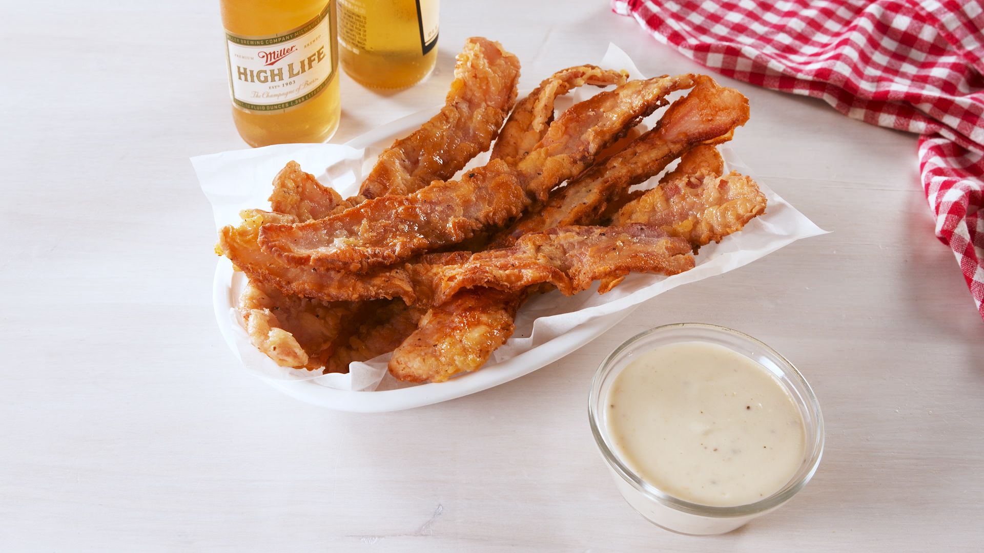 Chicken Fried Bacon