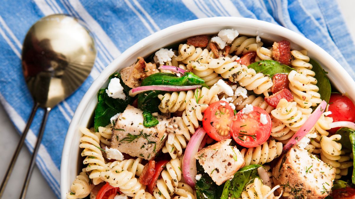 preview for Chicken Pasta Salad Is PACKED With Deliciousness
