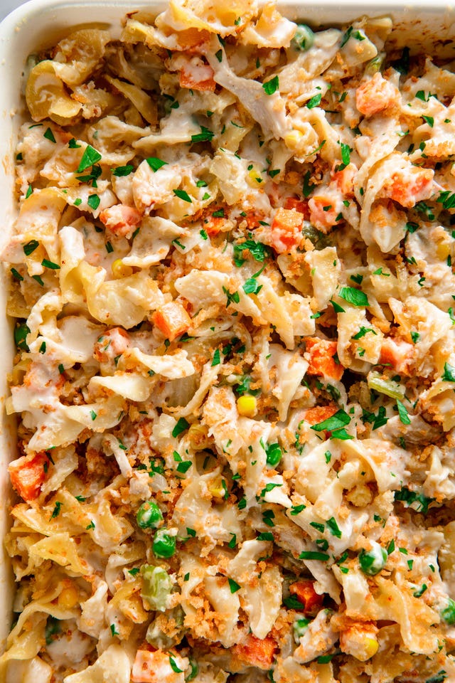 chicken pot pie noodles