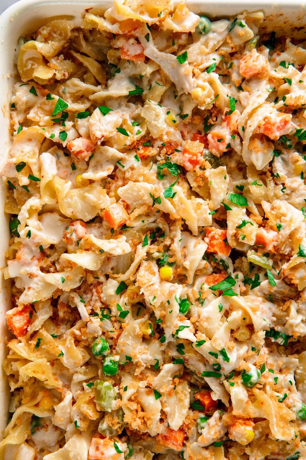 chicken pot pie noodles