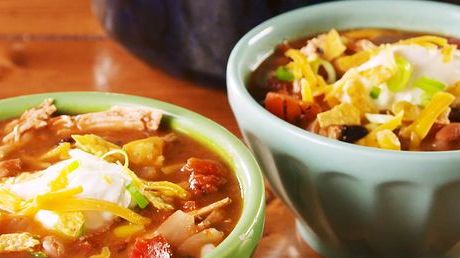 Best Chicken Taco Soup Recipe - How To Make Chicken Taco Soup