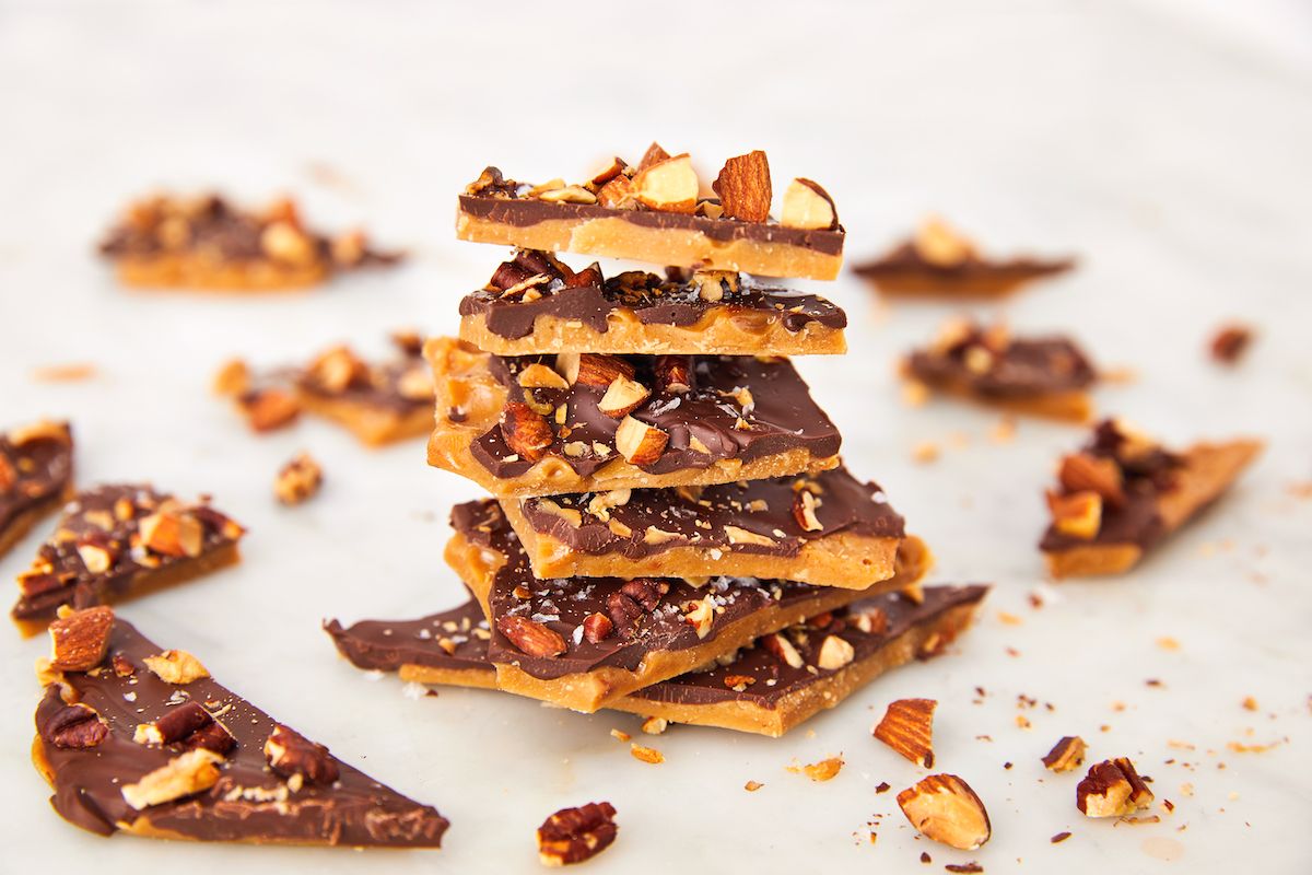 Best Chocolate Toffee Recipe - How to Make Chocolate Toffee