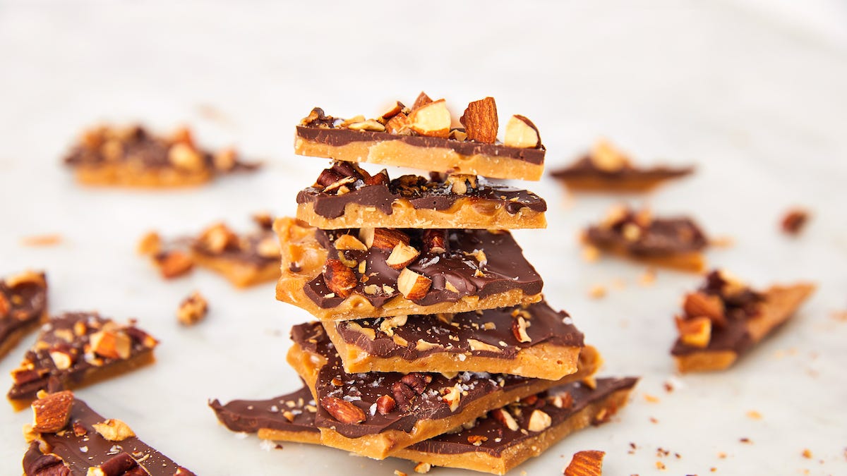 preview for Make This Chocolate Toffee For Everyone On Your List!