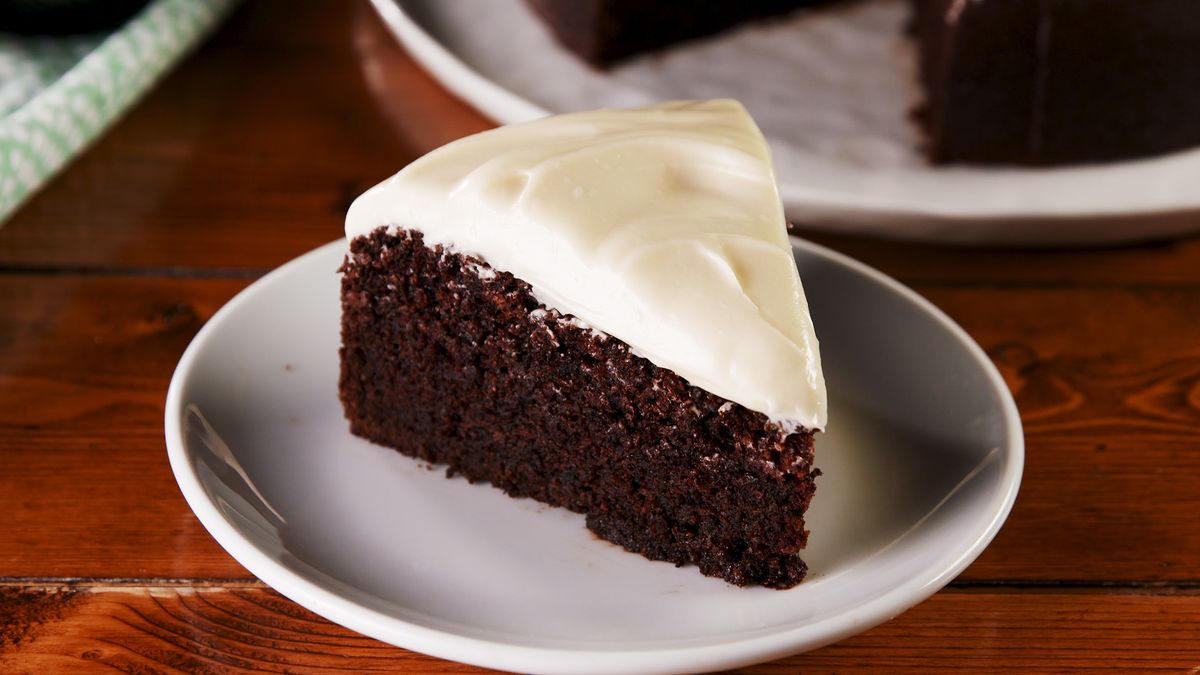 preview for This Chocolate Guinness Cake Has The Dreamiest Cream Cheese Frosting