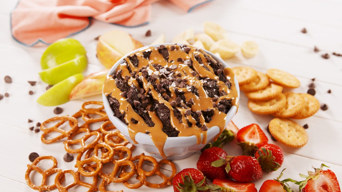 preview for Would You Try Chocolate Peanut Butter Hummus?