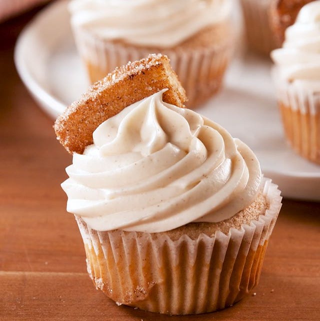 churro cupcakes