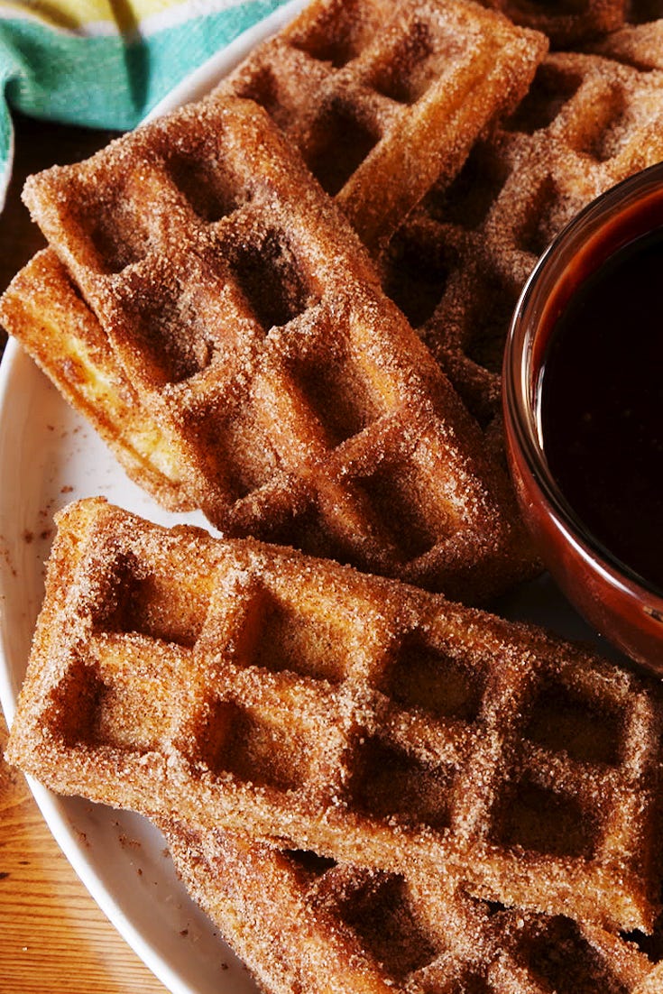 Churro Waffle Dippers vertical