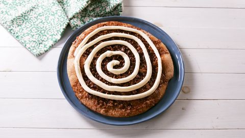 preview for Help! We Can't Stop Eating This Insane Cinnamon Roll Pizza