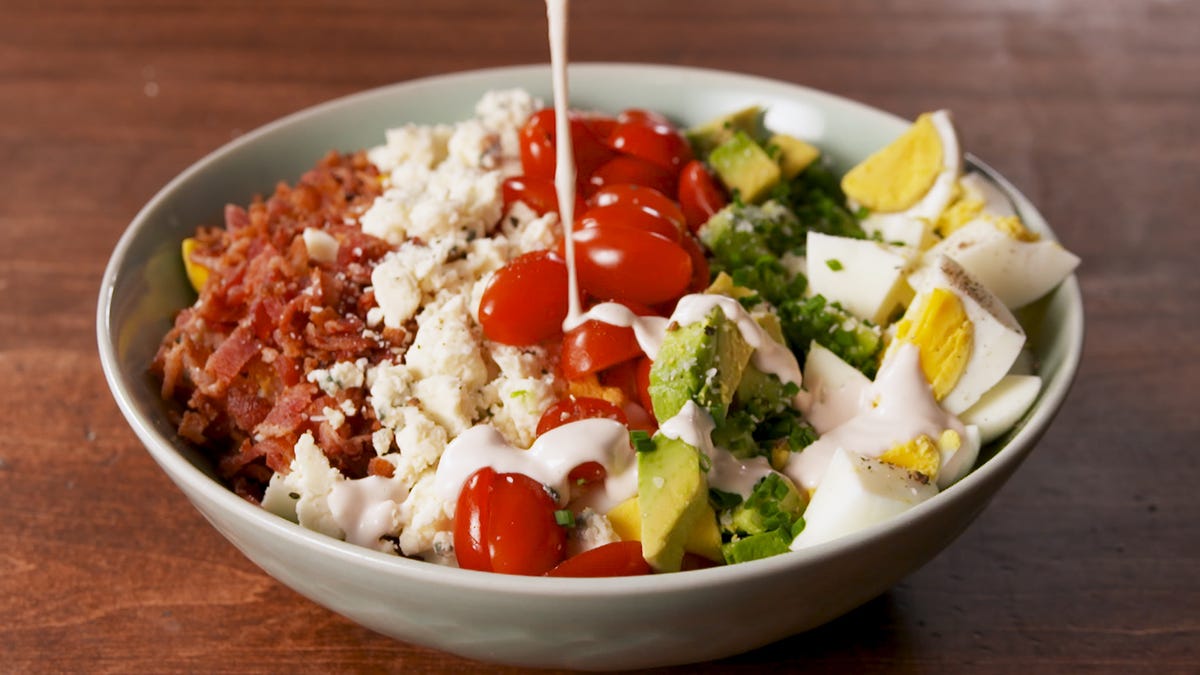 Cobb Egg Salad Recipe - Belly Full