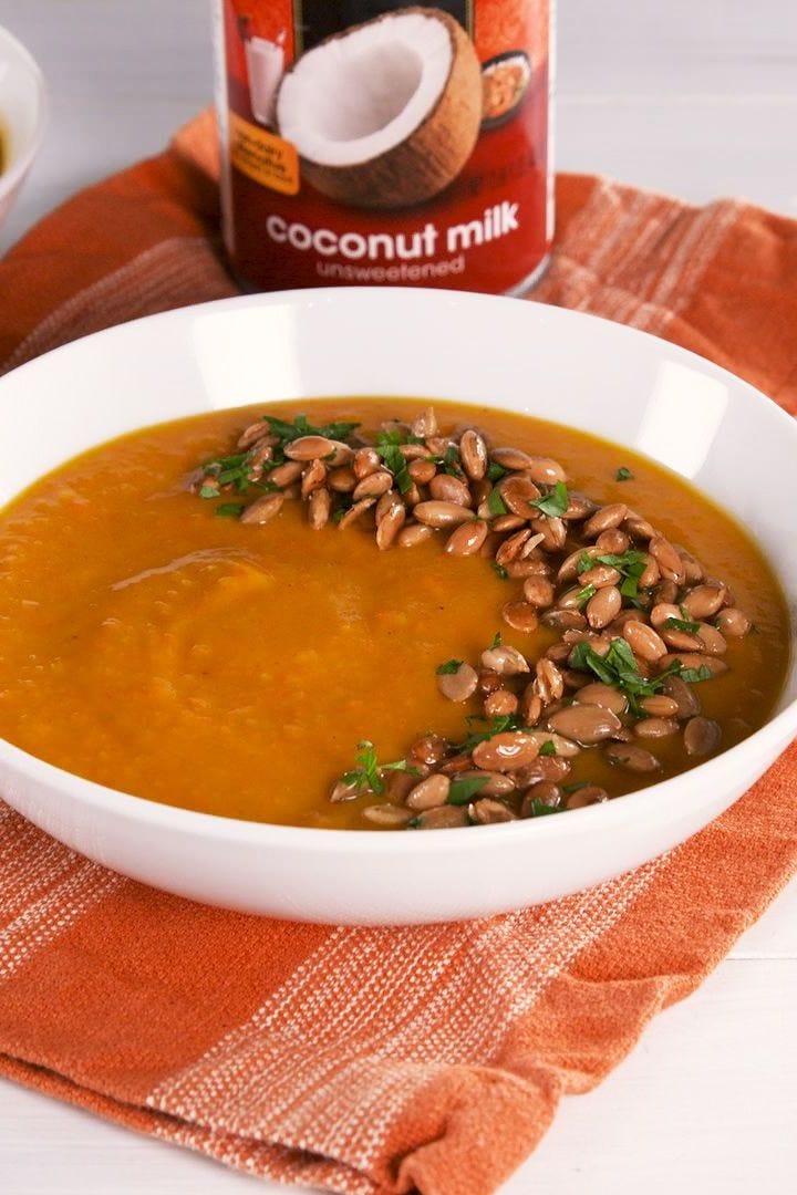 coconut pumpkin soup