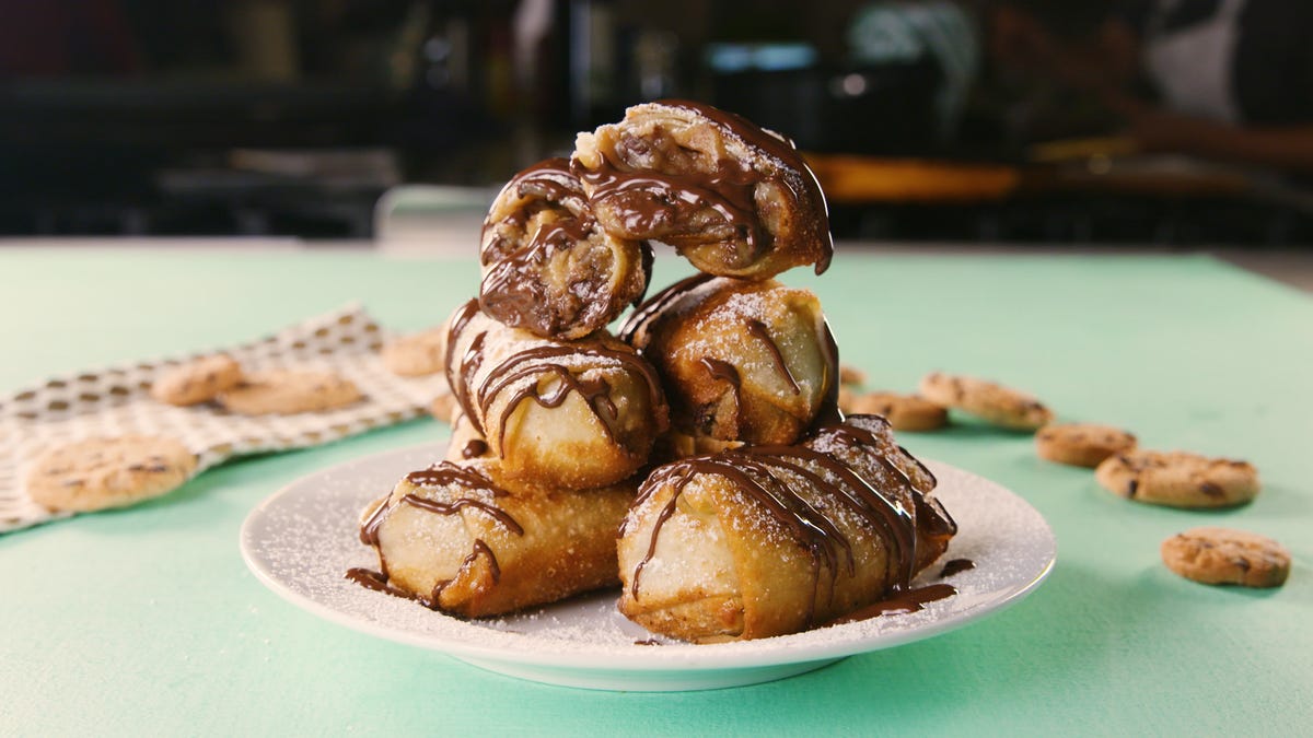 preview for Cookie Dough Egg Rolls Are Our Favorite Indulgence