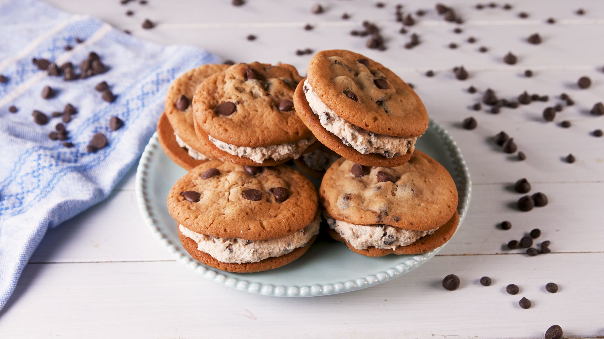Best Cookie Dough Cookie Sandwiches Recipe - How To Make Cookie Dough Cookie  Sandwiches