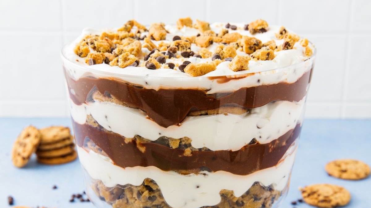 preview for This Cookie Dough Trifle Uses The Most Brilliant Hack