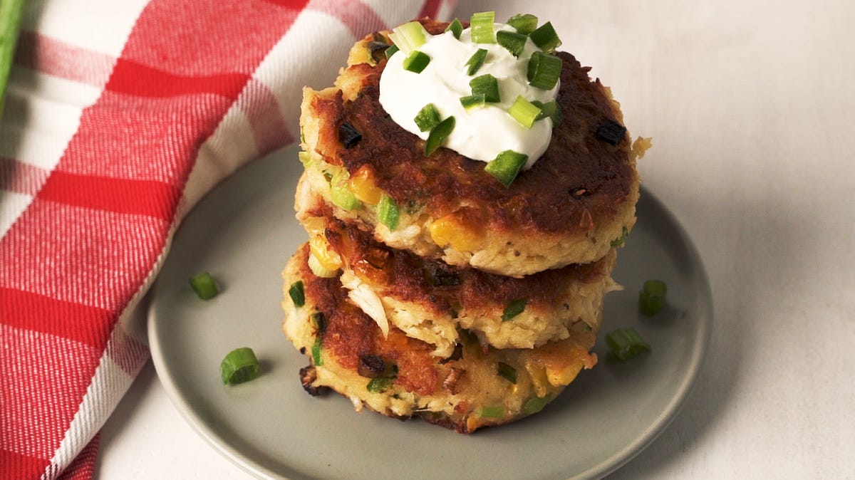Video player poster image preview for Jalapeño Popper Crab Cakes Will Become An Iconic Summer Dish