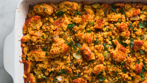 preview for This Cornbread Stuffing Blows The Traditional Stuff Out Of The Water