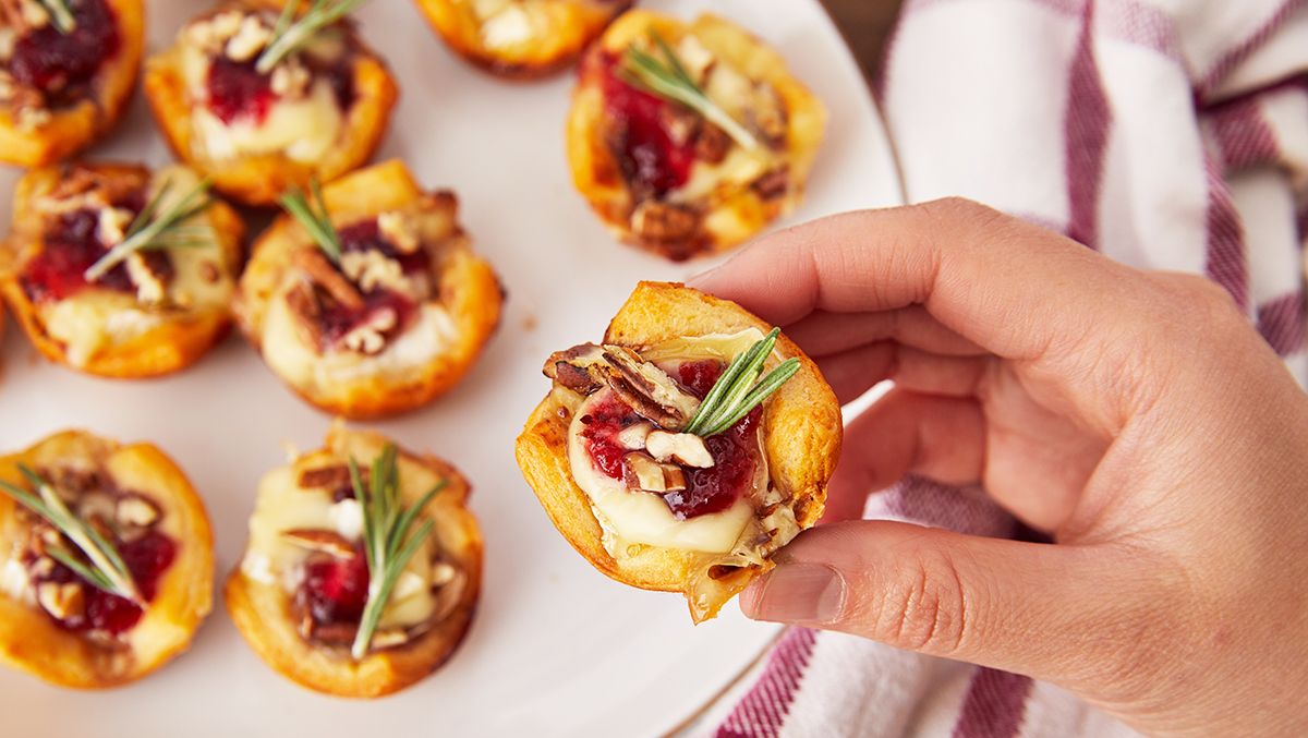 preview for Cranberry Brie Bites = The Perfect Holiday Appetizer