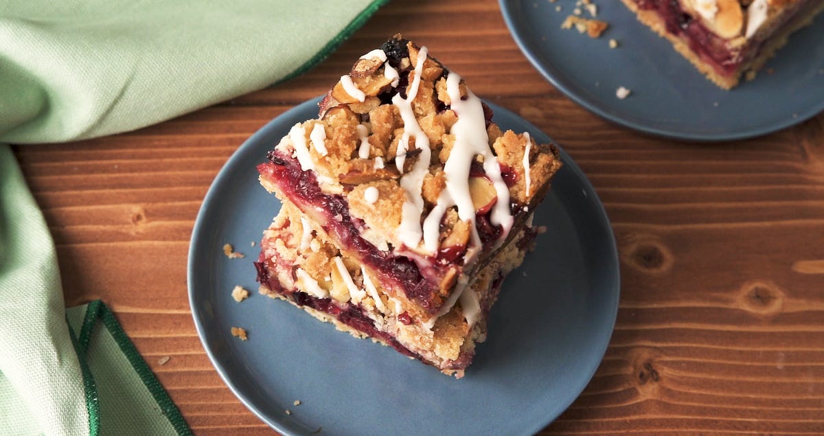 Video player poster image preview for Cranberry Crumb Bars Are An Amazing Thanksgiving Dessert
