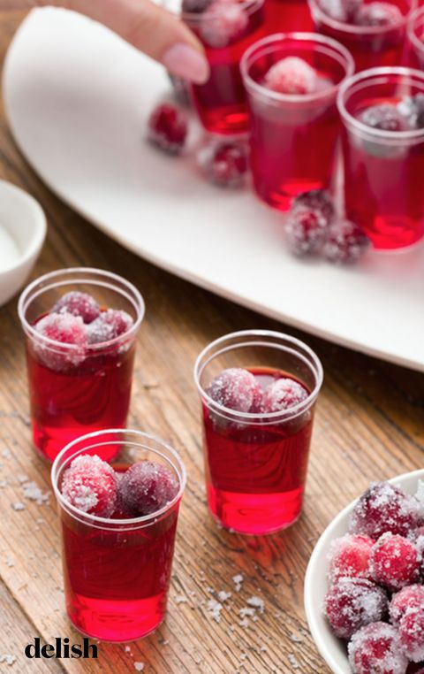cranberry jello shots  delish com