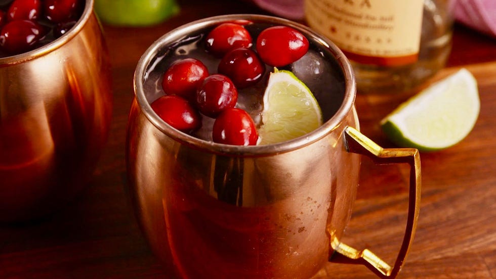 Cranberry Moscow Mules — Delish.com