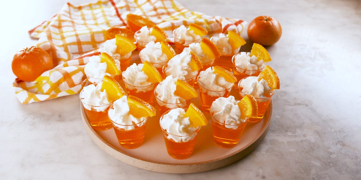 Creamsicle Jell-O Shots