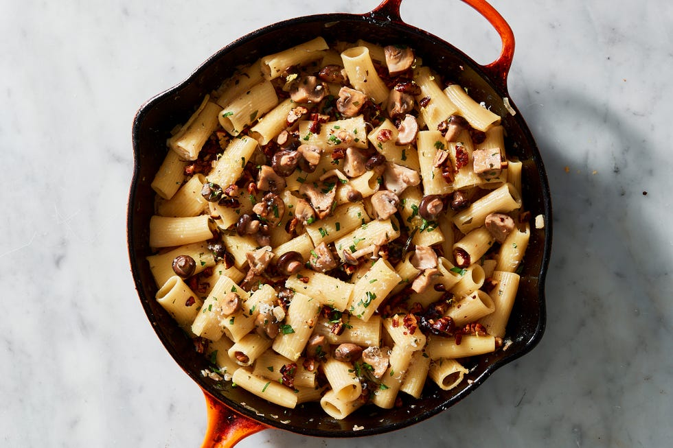 creamy mushroom pasta