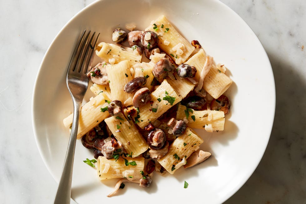 creamy mushroom pasta