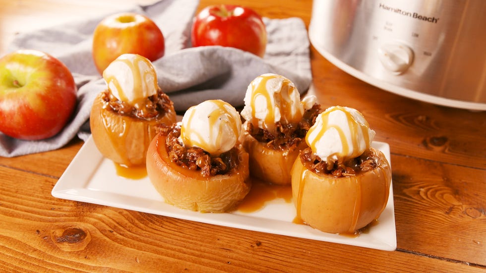 crockpot baked apples