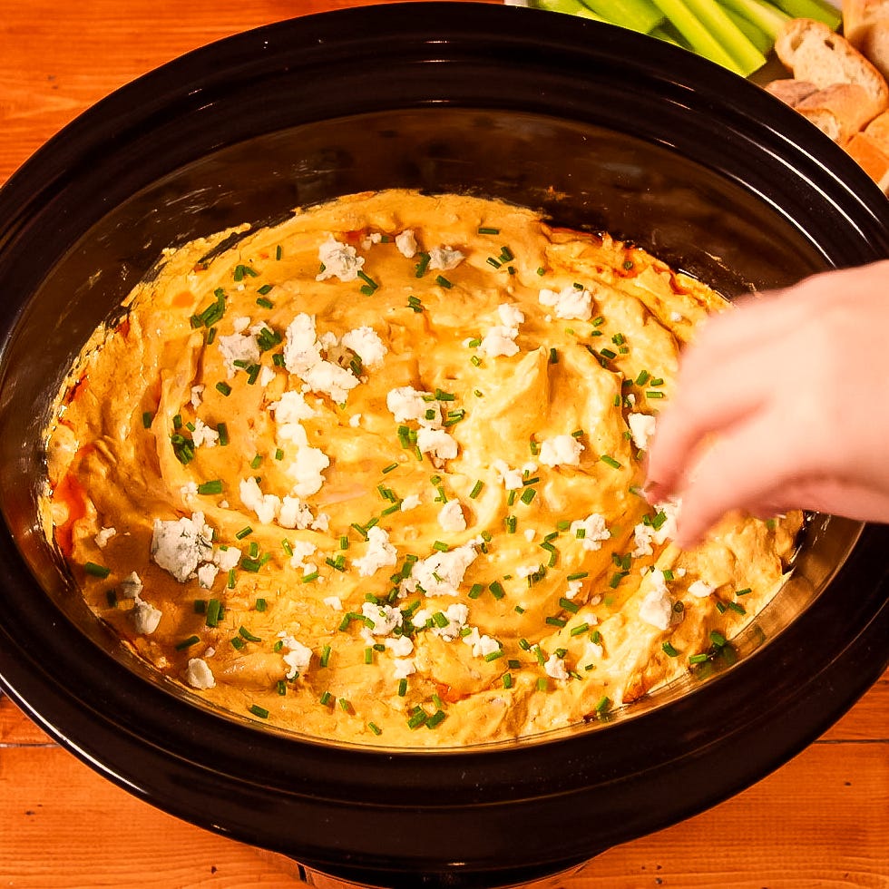 crockpot buffalo chicken dip