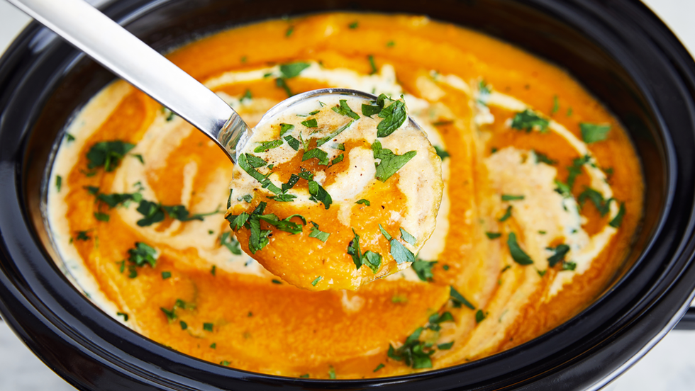 crock pot butternut squash soup
