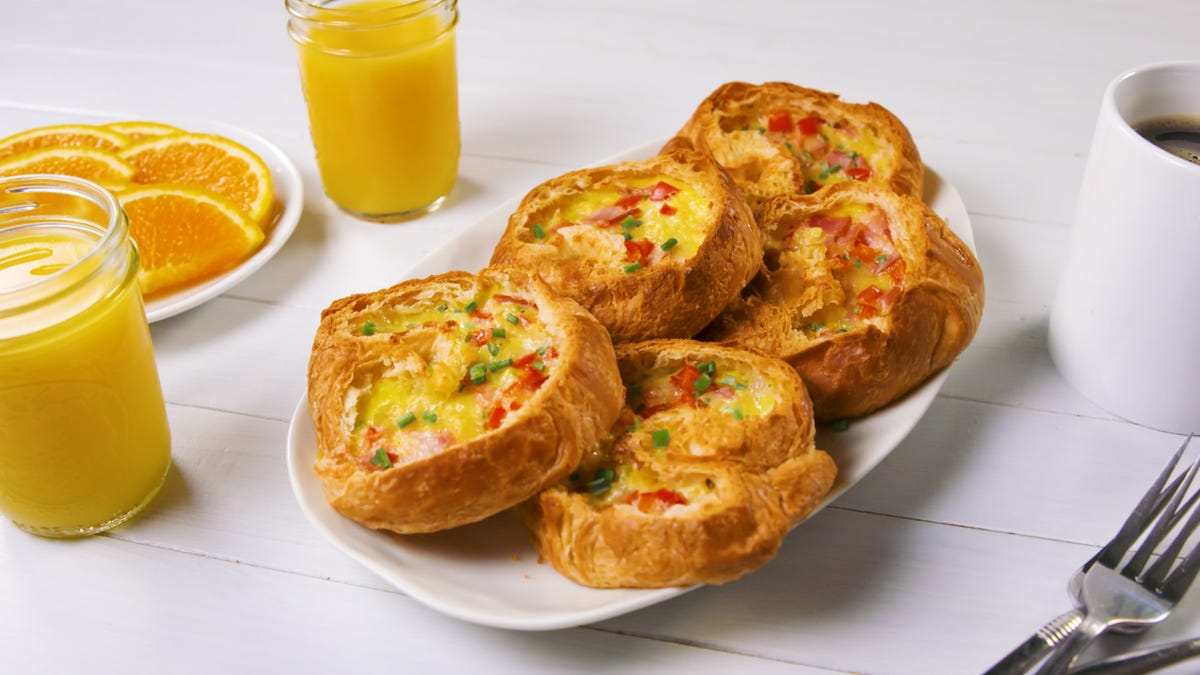 preview for Croissant Breakfast Boats Are Brunch's MVPs