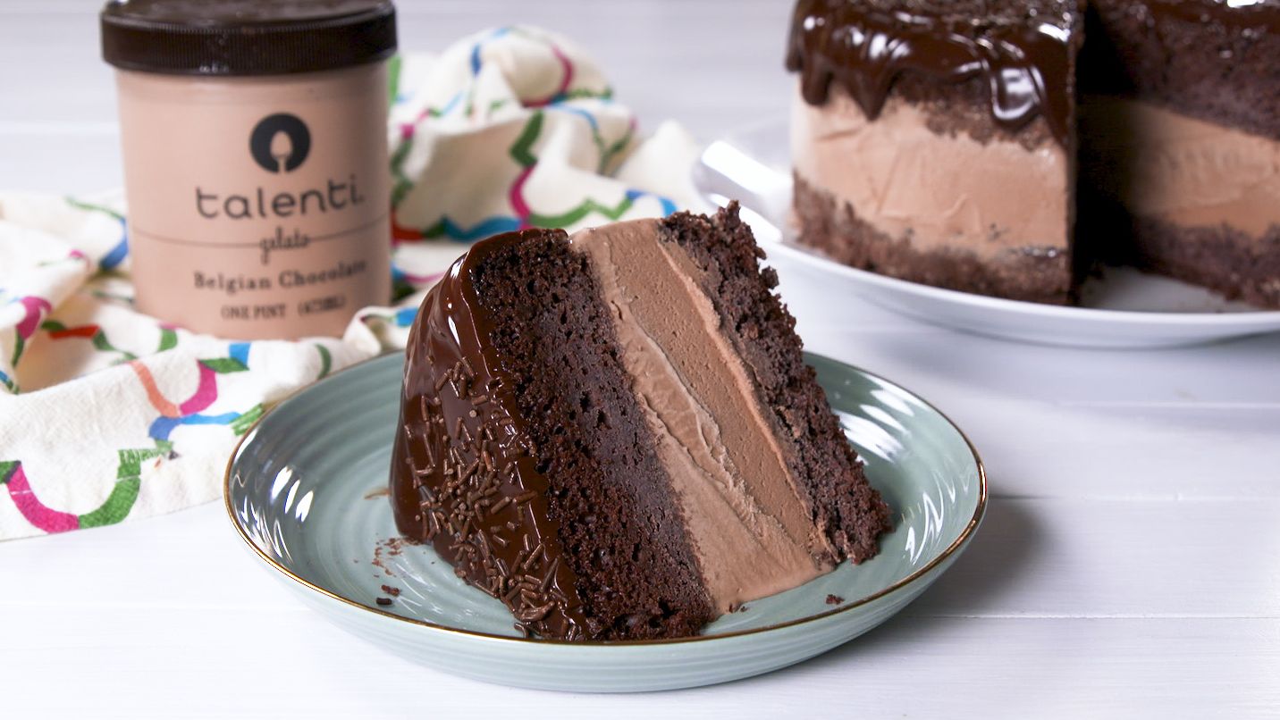 Baileys Irish Cream Chocolate Cake - My Cake School