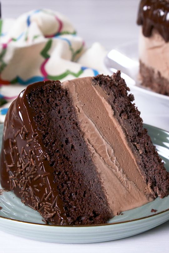 death by chocolate ice cream cake