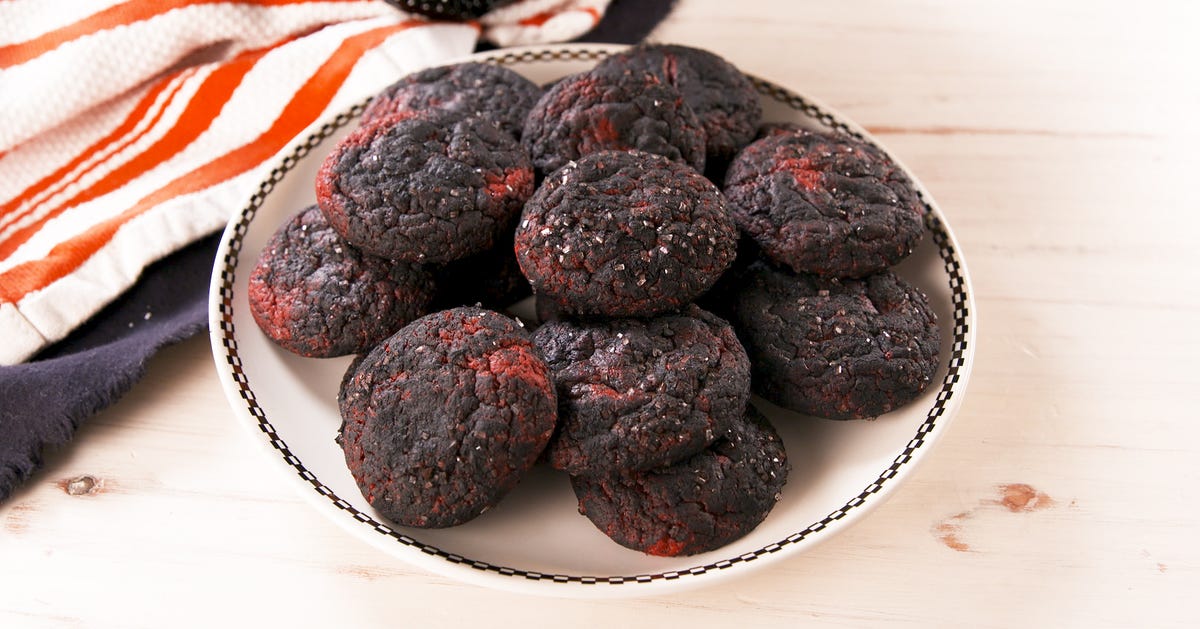 Video player poster image preview for Death By Halloween Cookies Are INSANE