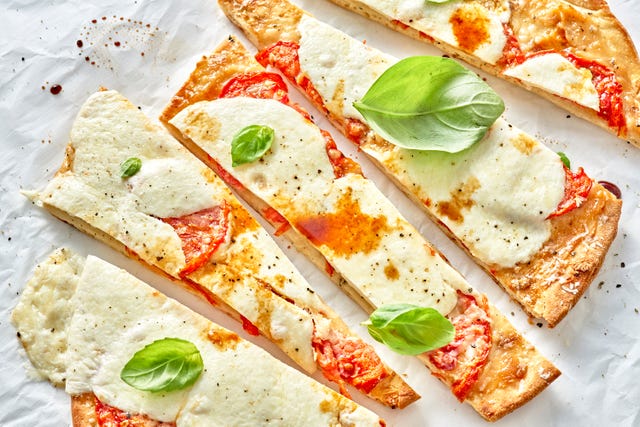 oven dried tomato flatbread