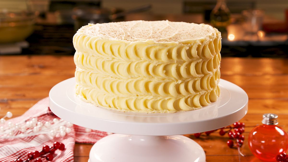 preview for This Eggnog Cake >>> Every Christmas Cookie Ever