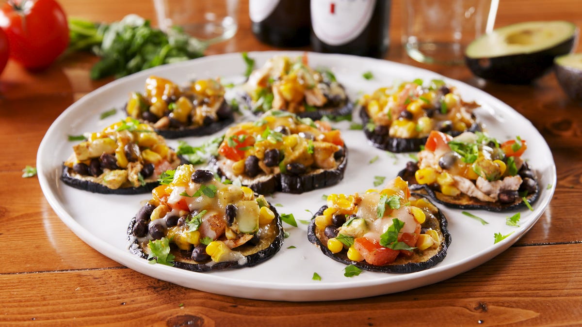 preview for Eggplant Tostadas Bring The Fun Without The Guilt
