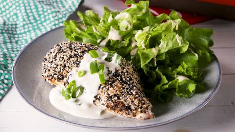 preview for Everything Bagel Keto Chicken Is Your New Weeknight Go-To