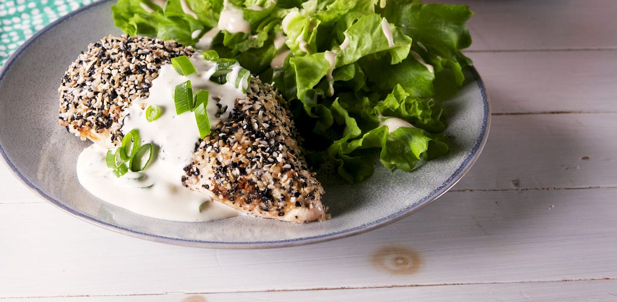 Video player poster image preview for Everything Bagel Keto Chicken Is Your New Weeknight Go-To