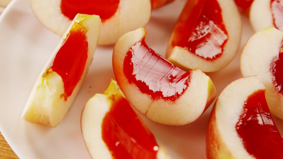 Fireball Apple Jell-O Shots - Delish.com