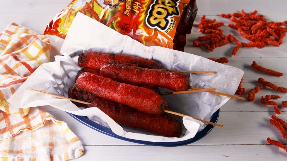 How To Make The Best Flamin' Hot Corn Dogs Recipe