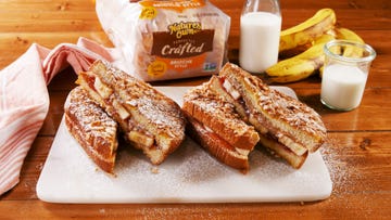 Dish, Food, Cuisine, Ingredient, Baked goods, French toast, Breakfast, Bread, Staple food, Produce, 
