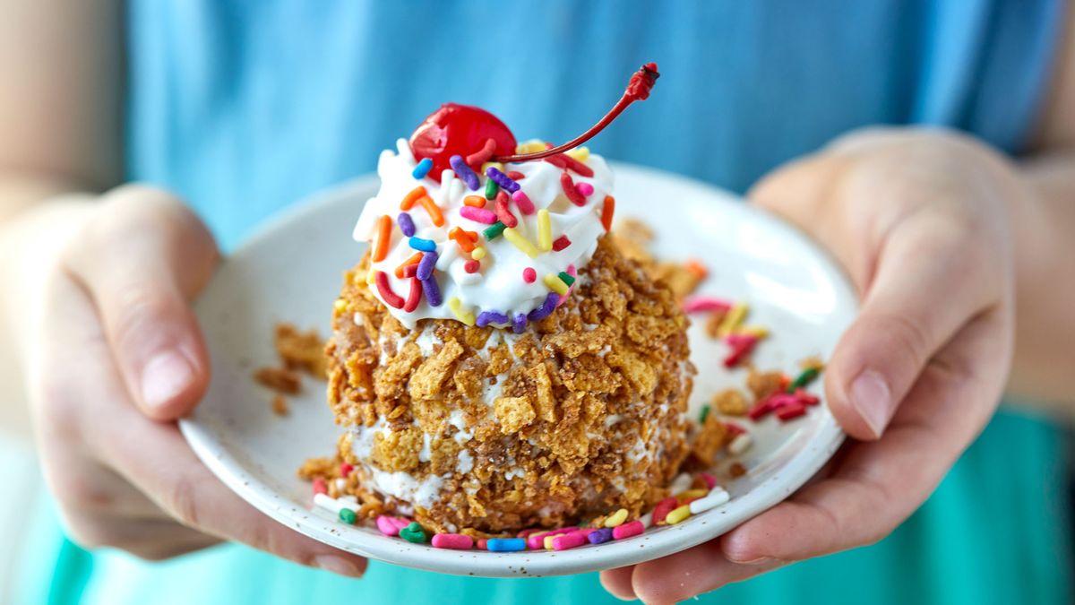 preview for This Is The Easiest Way To Make Fried Ice Cream