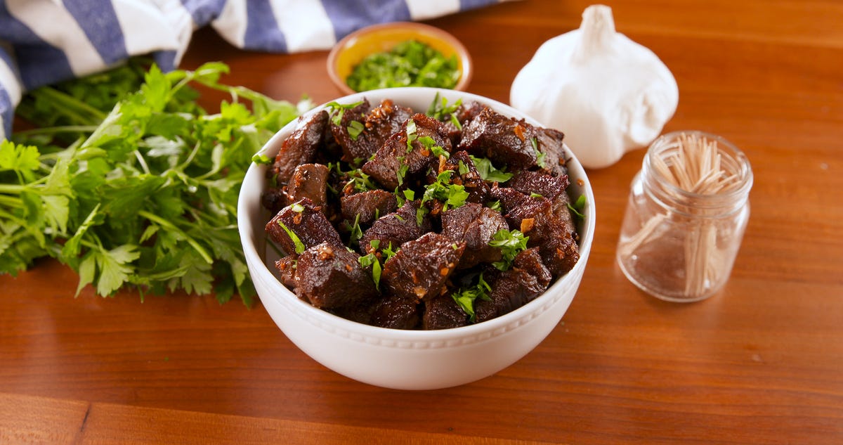 Video player poster image preview for Garlic Butter Steak Bites Are Our Newest Obsession
