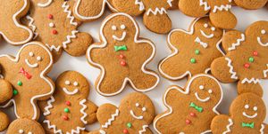 decorated soft gingerbread cookies