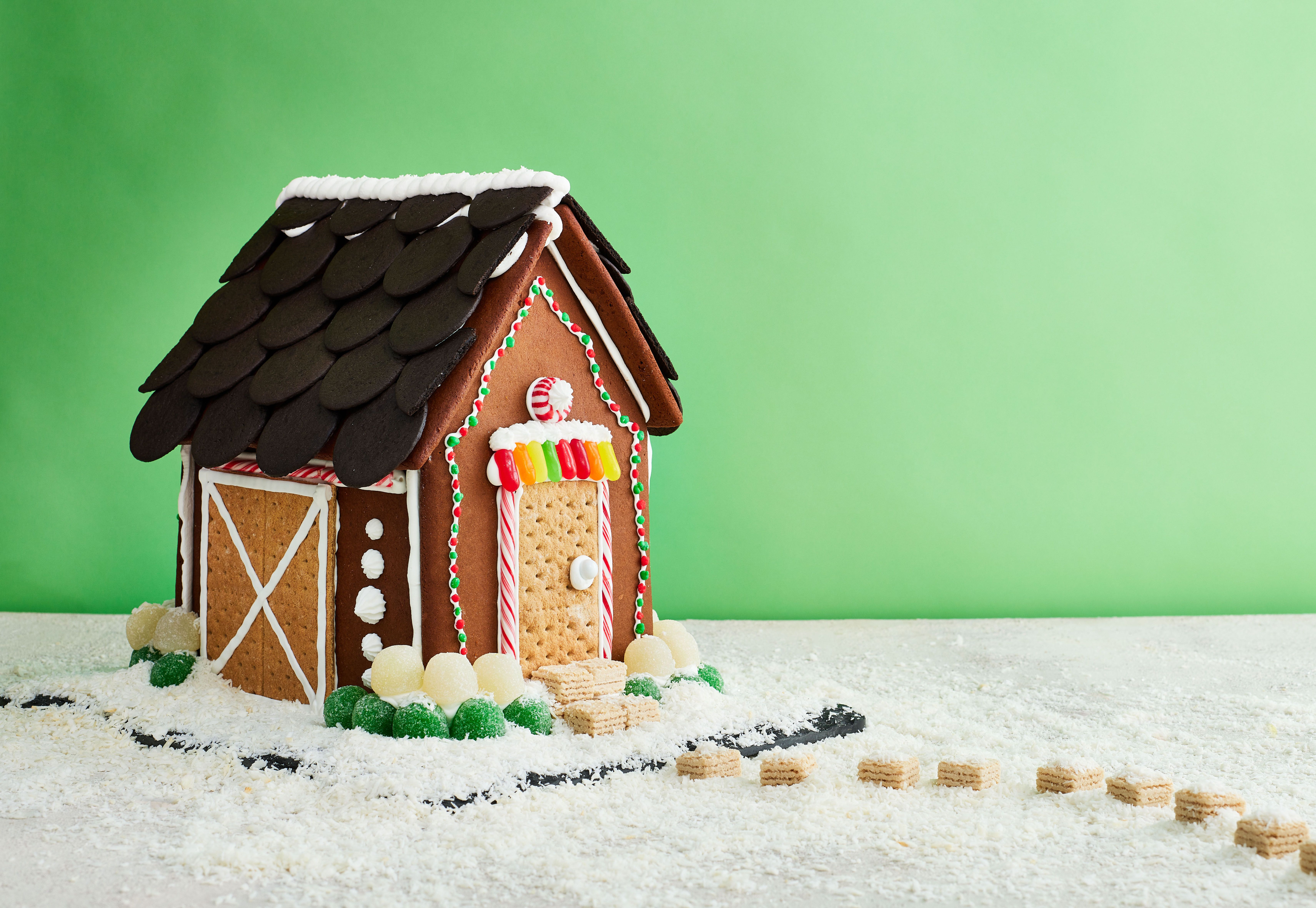 How to Make Gingerbread Houses  Bake It Up a Notch with Erin