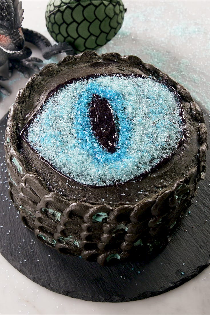 White Walker Dragon Cake - Delish.com