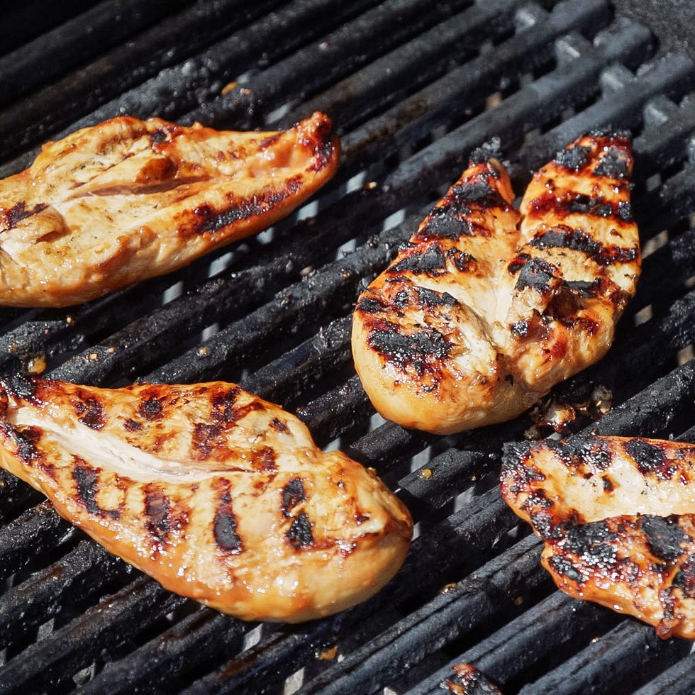 poulet à l'ananas grillé