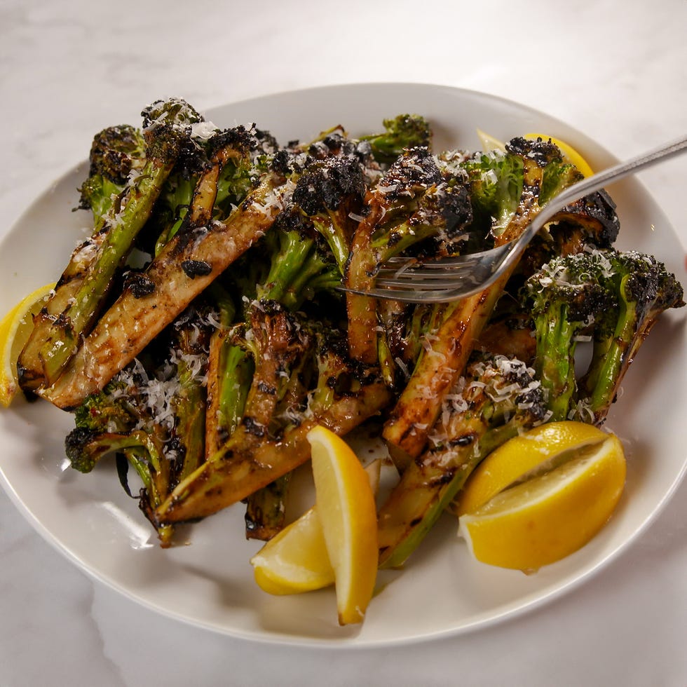 grilled broccoli